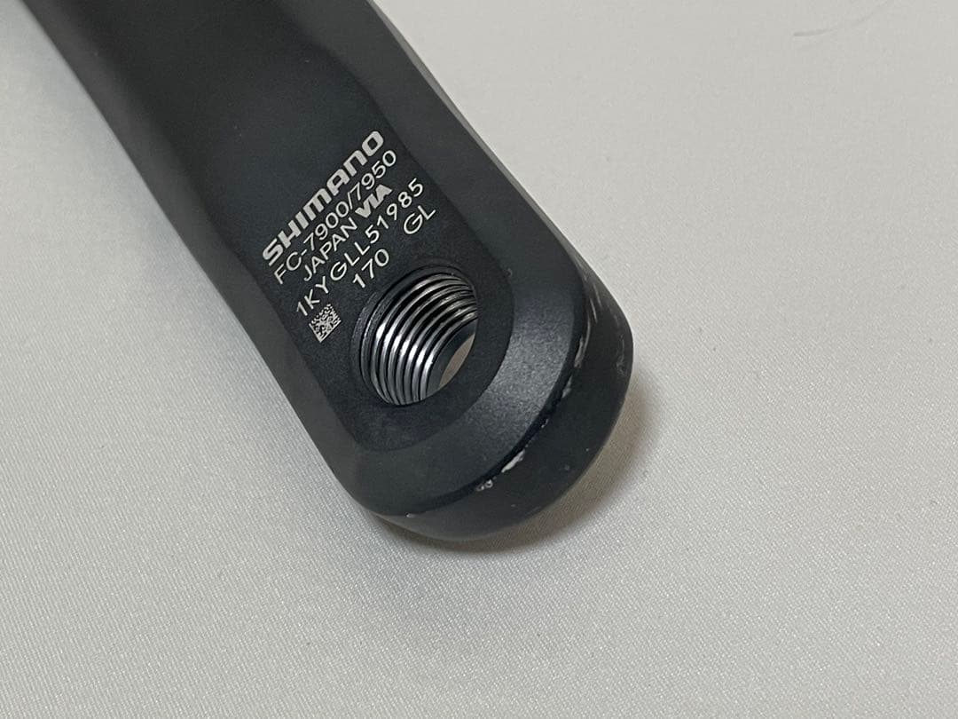 シマノDURA－ACEクランクセット「FC－7950」中古品