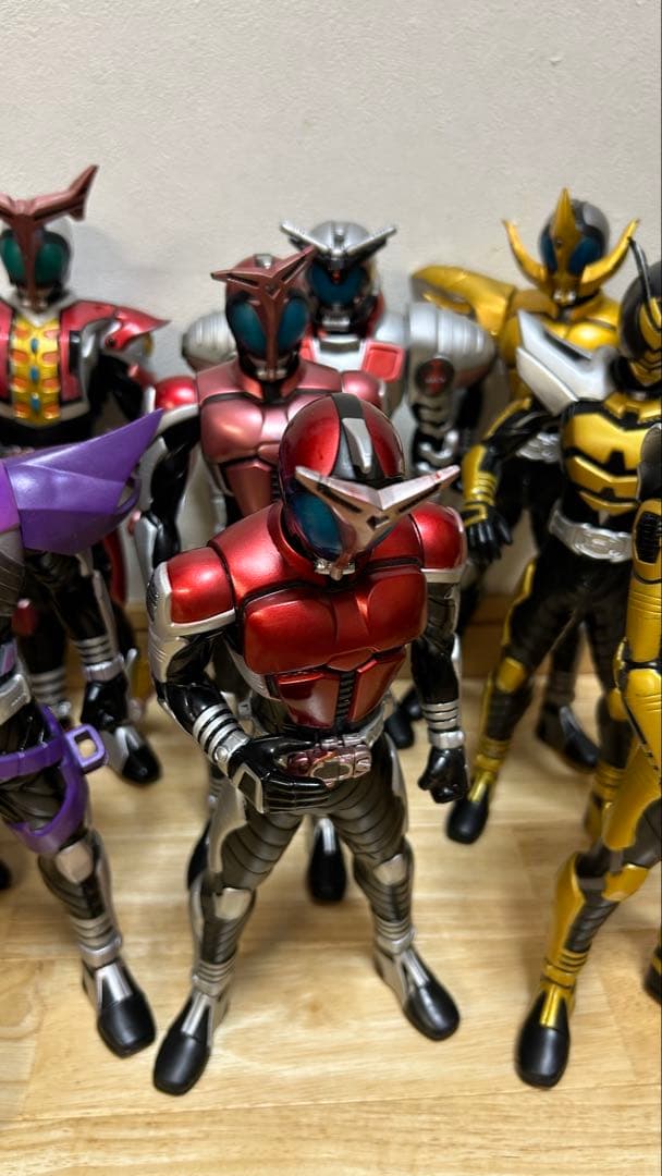 仮面ライダーカブト　ビッグサイズ　ソフビフィギュア　まとめ