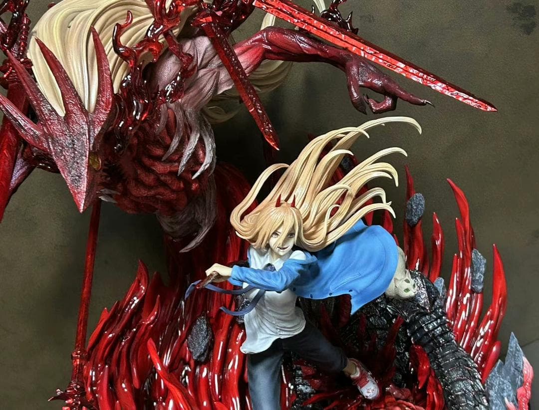 チェンソーマン パワー 魔人形態 フィギュア ガレージキット スタチュー