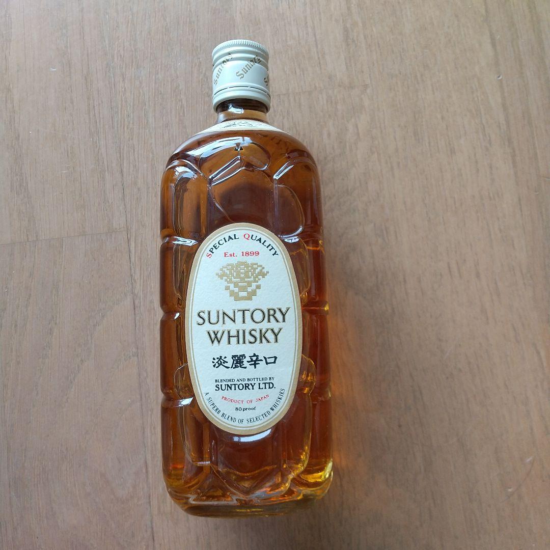 サントリー　ウィスキー　淡麗辛口　700ml　未開封