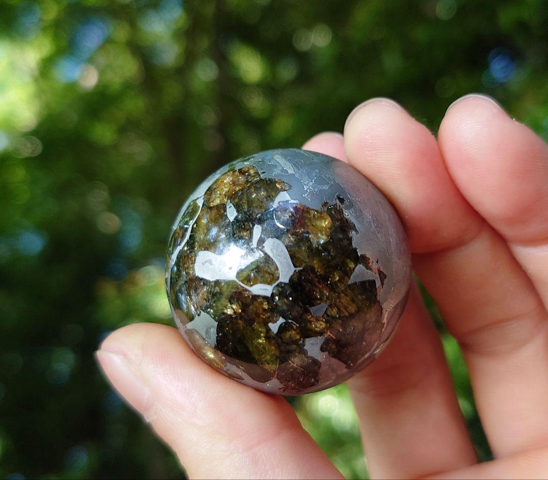 隕石 ボール セイムチャン 丸玉　パラサイト 186g ⭐⭐⭐