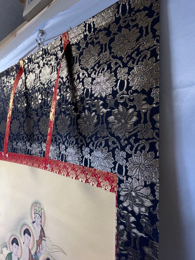 掛軸 寛済作「 端雲十三佛之画 」1254