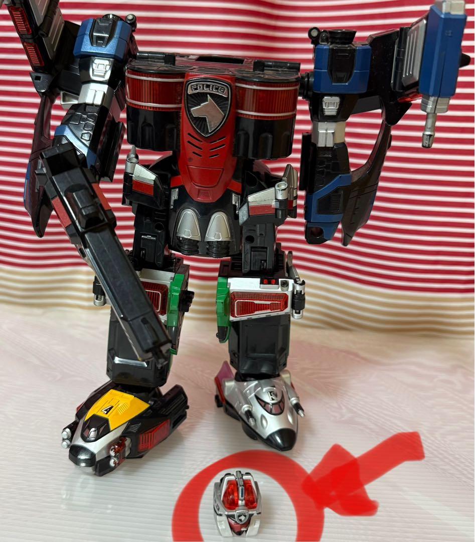 特捜戦隊デカレンジャー　 DXデカバイクロボ DXデカウイングロボセット