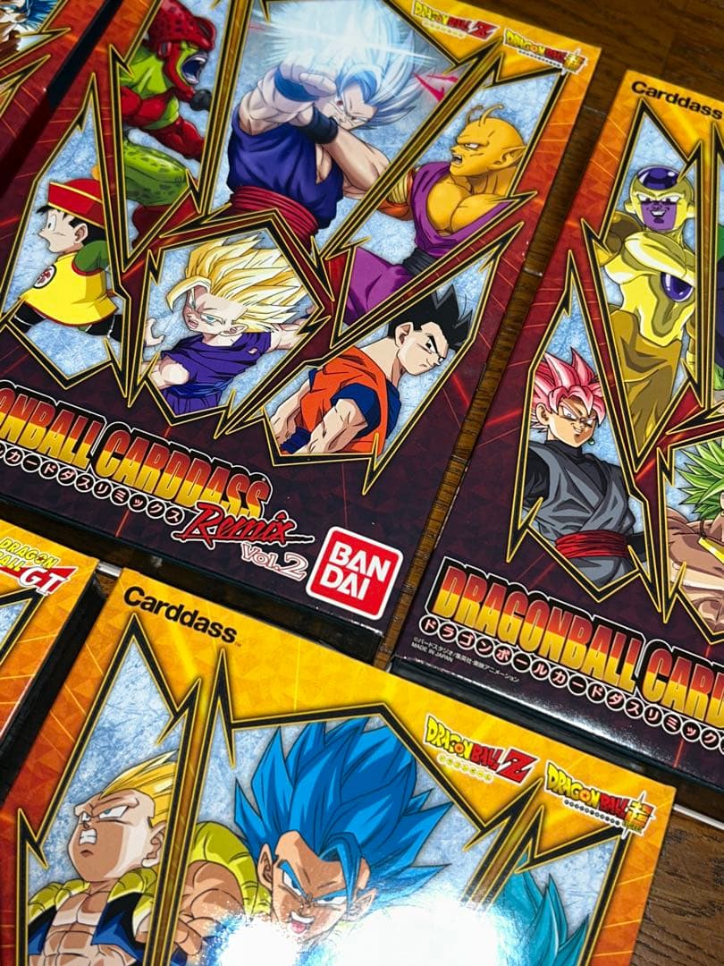 未使用ドラゴンボール カードダスリミックス Remix vol.1〜5 全セット