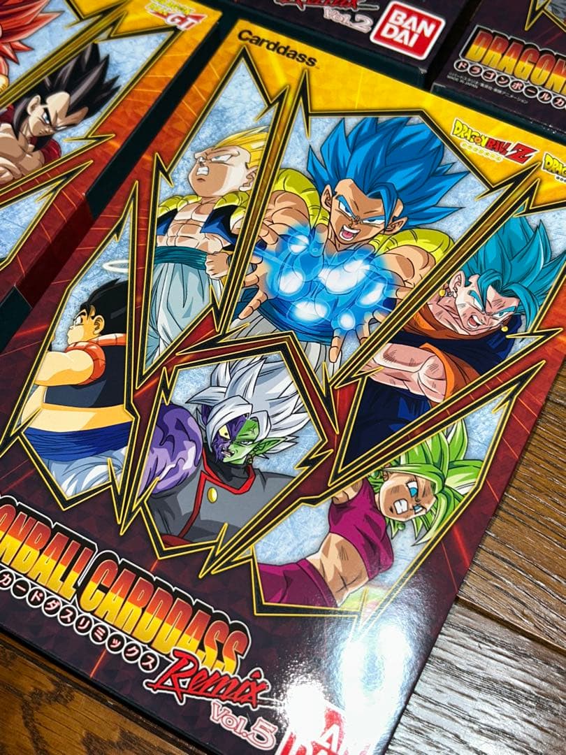 未使用ドラゴンボール カードダスリミックス Remix vol.1〜5 全セット