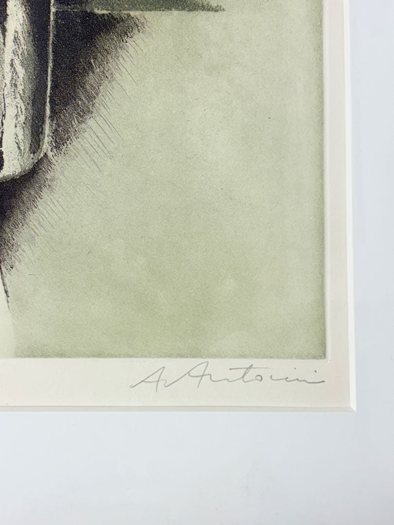 アナピア・アントニーニ　直筆サイン　絵画　リトグラフ　88/99