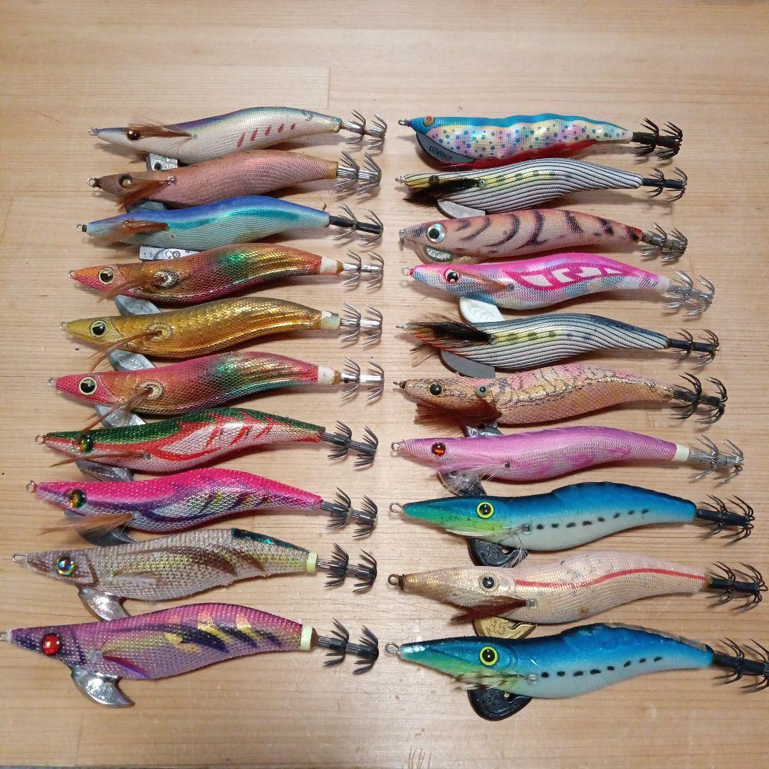 人気　ヨーヅリ他　安物なし　秋イカ　新子イカ　3.5号　20本