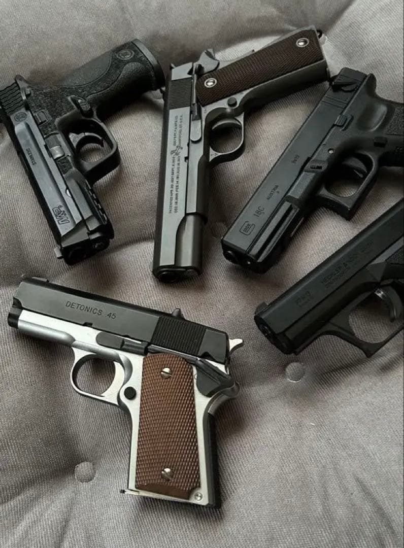 【東京マルイ】ガスブロ4挺＋エアコキ1挺　おまとめ得々セット【動作問題なし‼️】