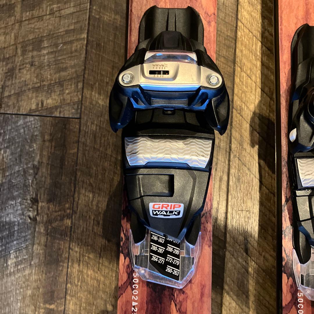 BLUEMORISU約145センチスキー板&マーカービィンディング