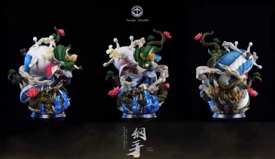 ナルト 綱手／ツナデ ガレージキット ガレキ スタチュー②