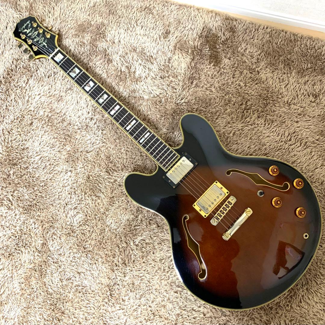 【美品】Epiphone Sheraton-II PRO セミアコ 音出し良好