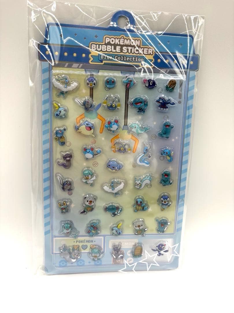 韓国限定　ポケモン バブルステッカー 8枚セット　メタモンシークレットマンション