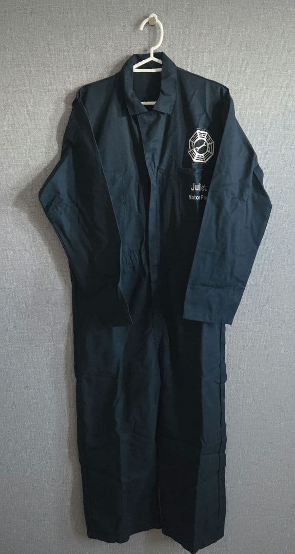 海外ドラマLOST　ダーマイニシアティブ　つなぎ　レプリカ　ネイビー