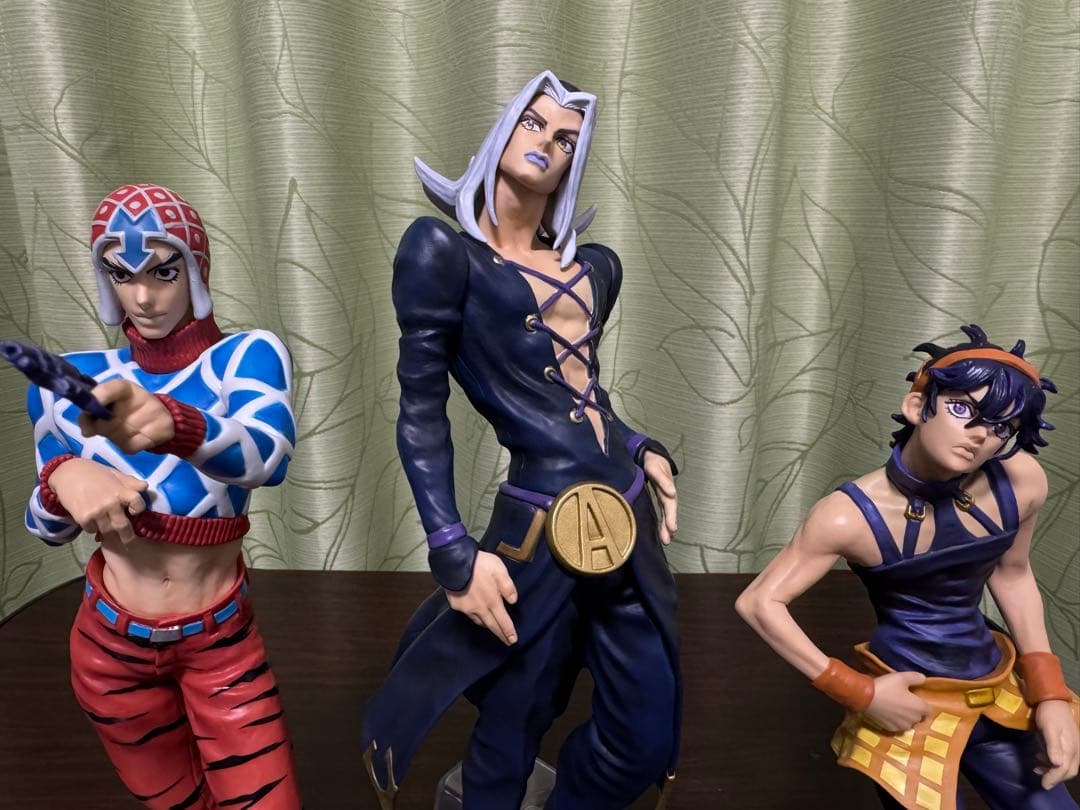 ジョジョ5部一番くじ　7体セット(箱無し)➕オマケ付き