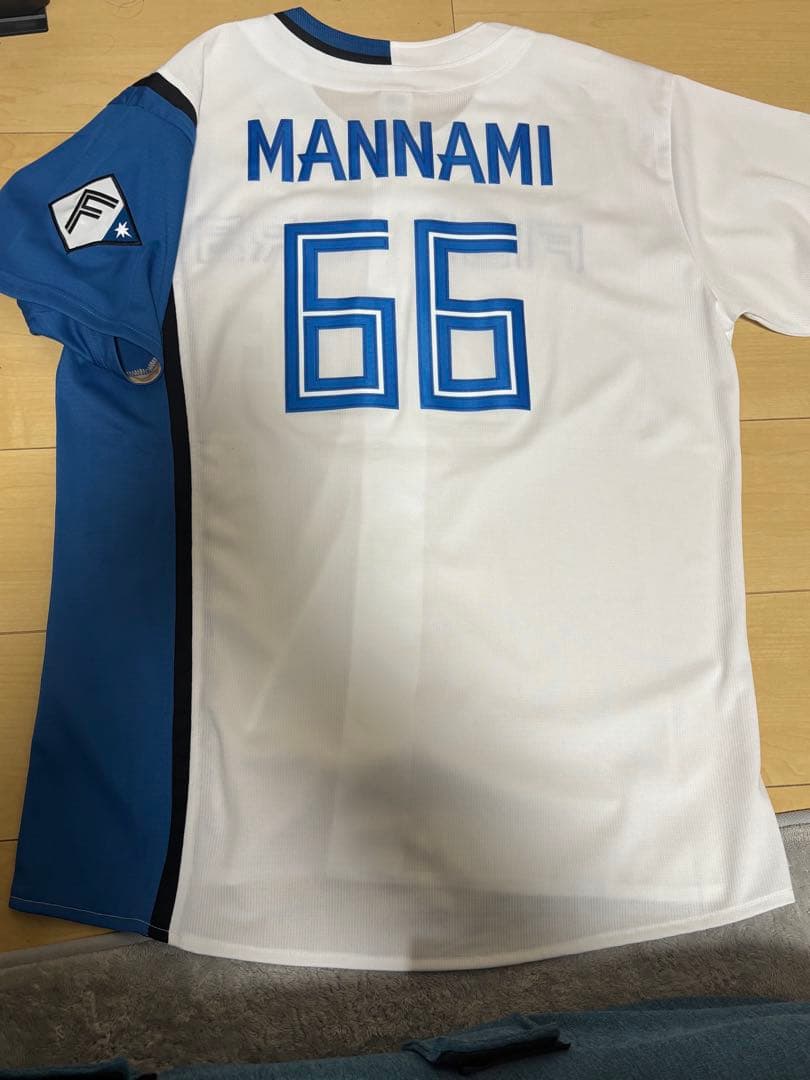 北海道日本ハムファイターズ 万波中正 ユニフォーム L