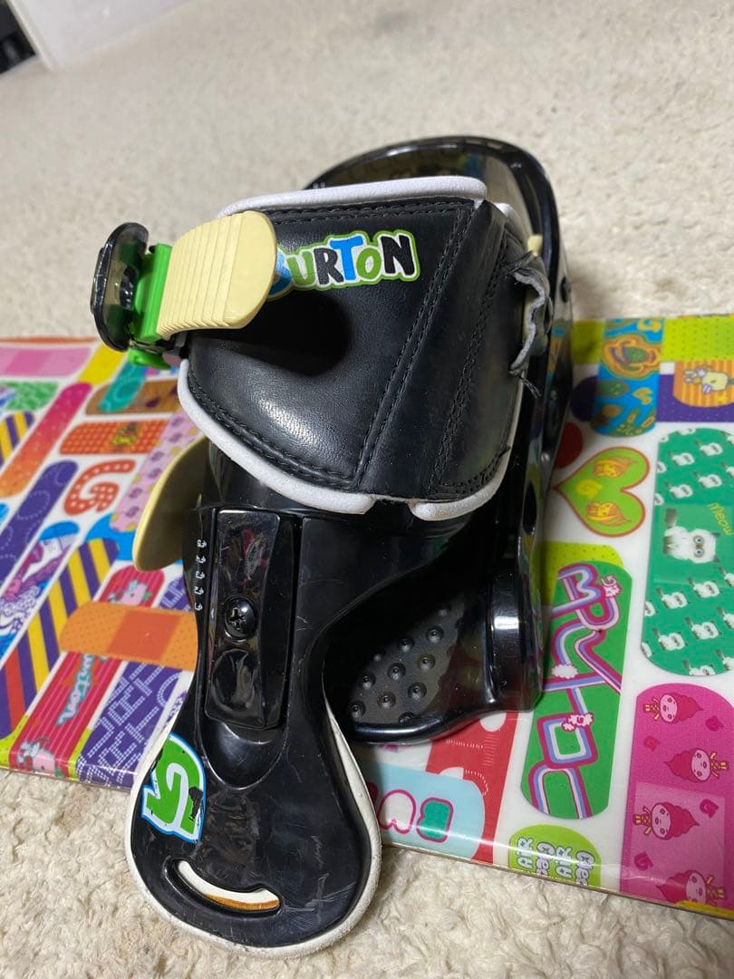 BURTON Chicklet スノーボード115cm バインセット中古