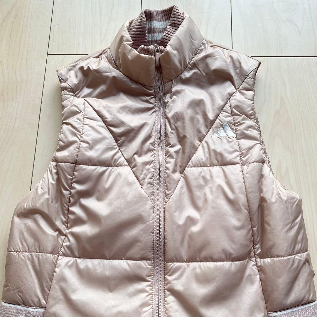 新品 25AW アディダスゴルフ WIND. RDY 中綿 ロングベスト