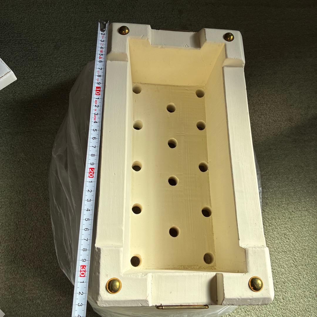 稀少 能登半島　天然珪藻土切り出し七輪 火鉢囲炉裏備長炭　真鍮　ステンレス鋼網