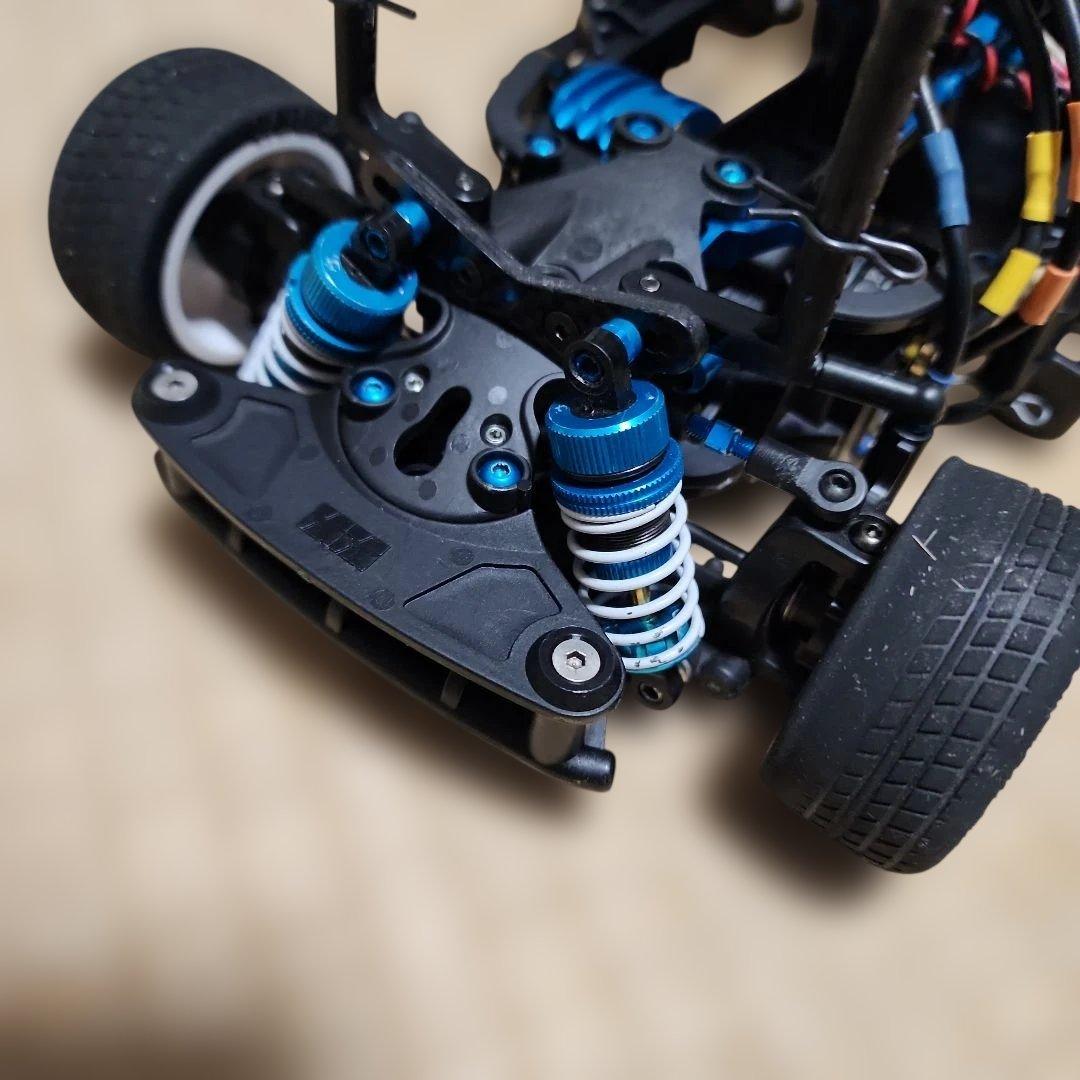 タミヤ　M07 S寸ミニクーパー(ボディはオマケ)　17.5T 04SRメカ付き