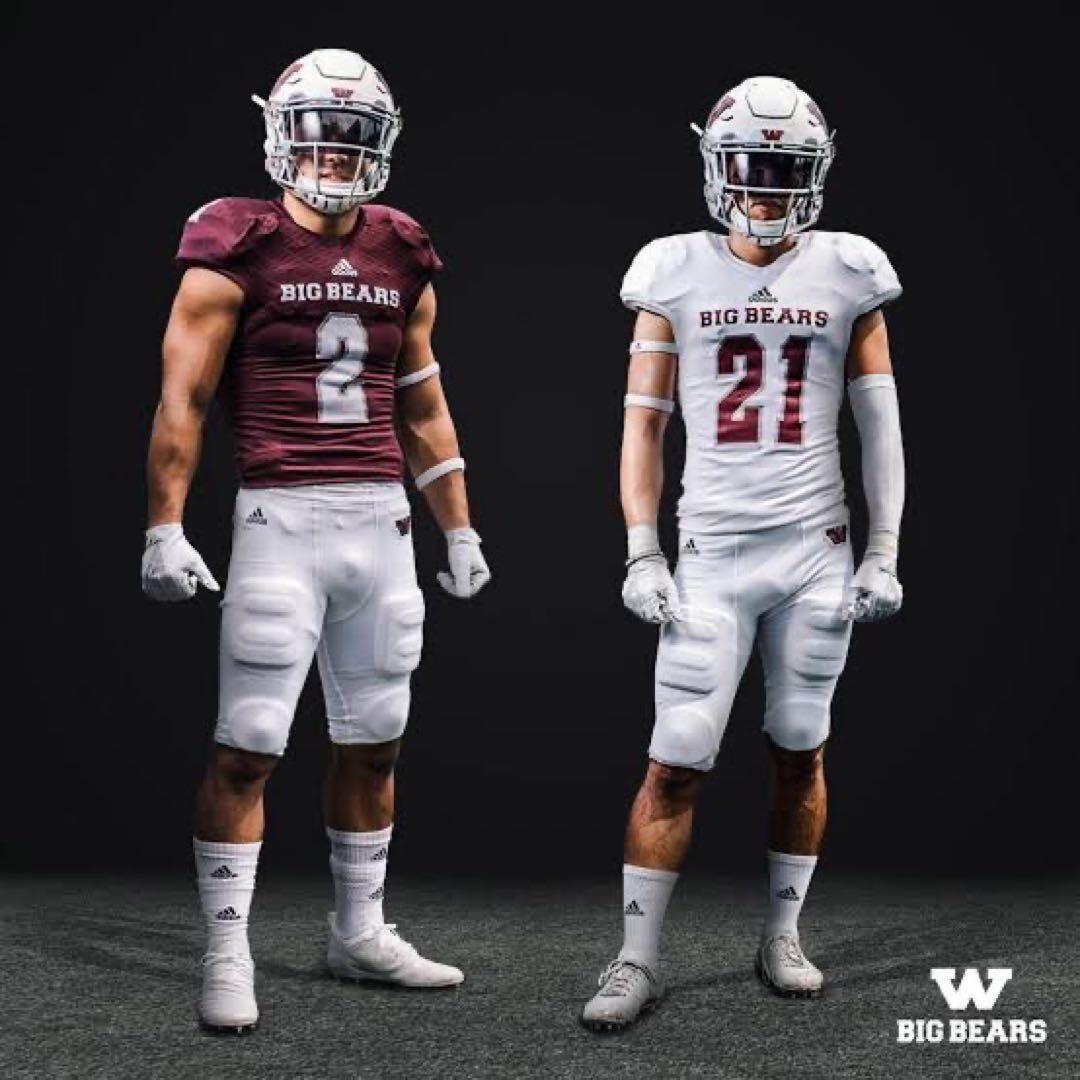 adidas × 早稲田ビッグベアーズ 早稲田大学米式蹴球部パーカー Lサイズ