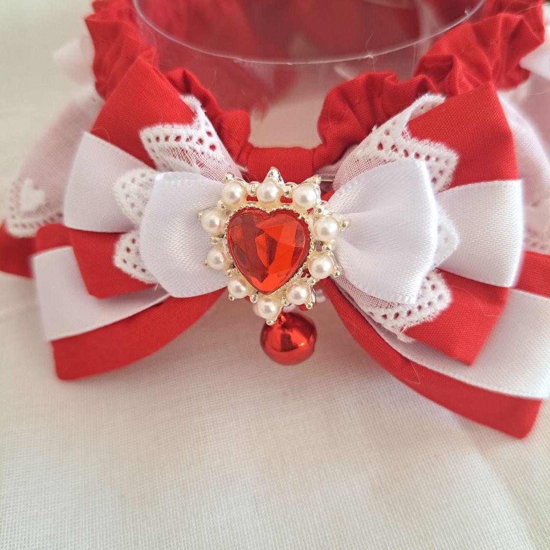 短毛シュシュ、バレンタインBOX(赤)わんちゃん猫ちゃん用