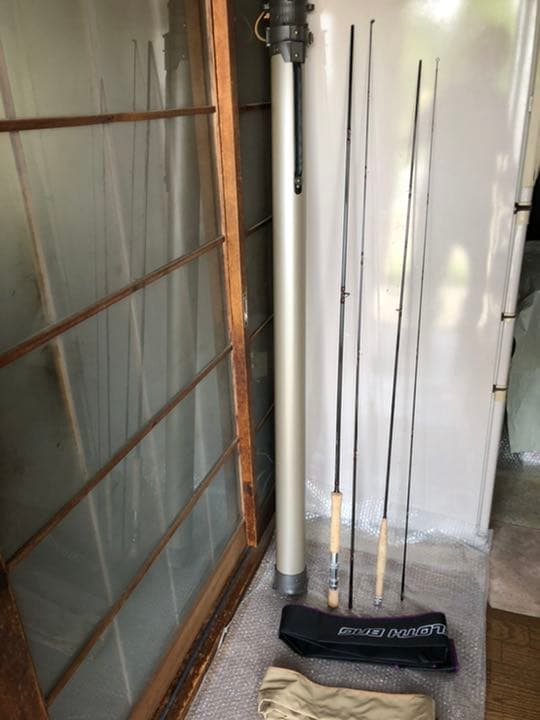 『匿名配送』フライフィッシングフライロッド9ft.#9&8ft5㌅(2ピース)