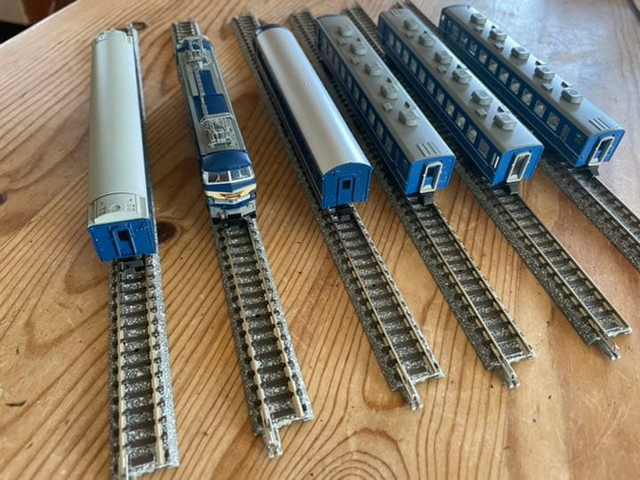 Nゲージ　EF66形と客車セット