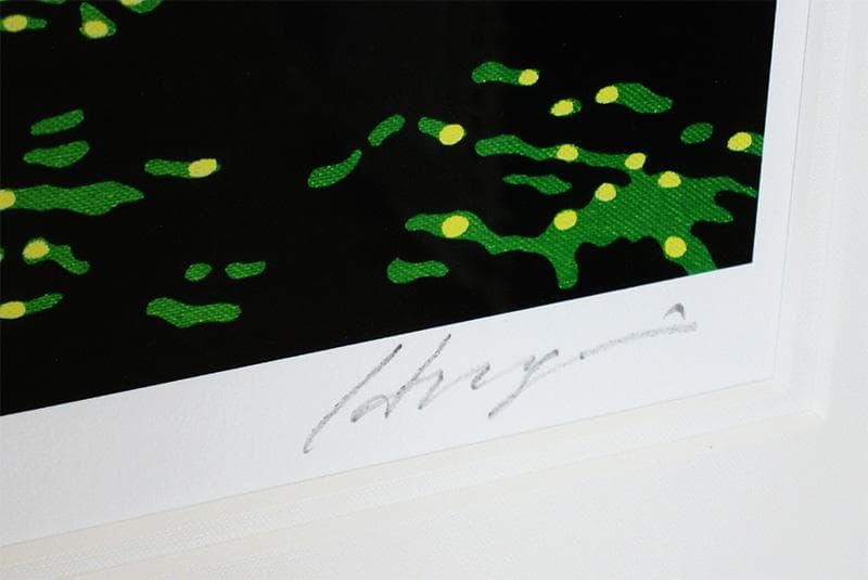 永井博 （版画額装品/ジクレー）サイン入り　80部限定