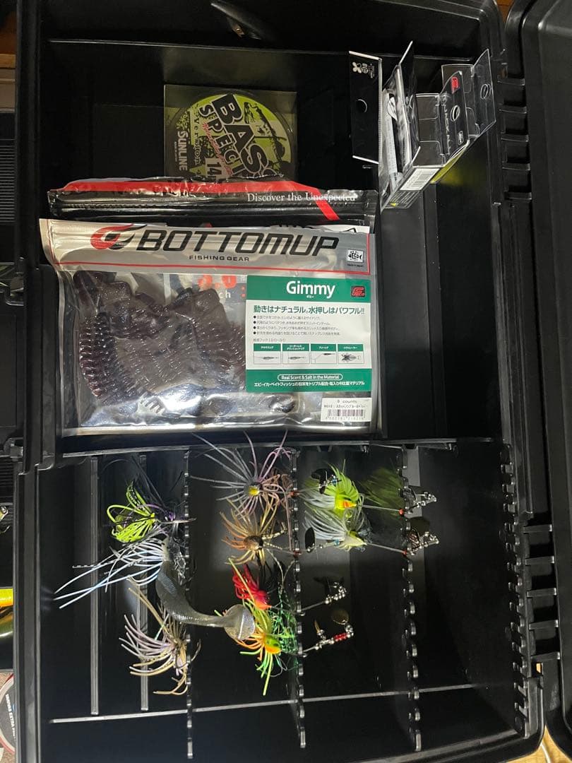 バス釣り引退タックルボックスセット