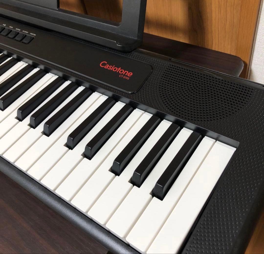 カシオトーン　ポータブルキーボード CT-S195