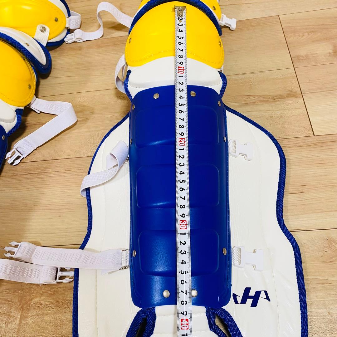 ★美品★ハタケヤマ HATAKEYAMA 一般硬式 キャッチャー レガース 防具