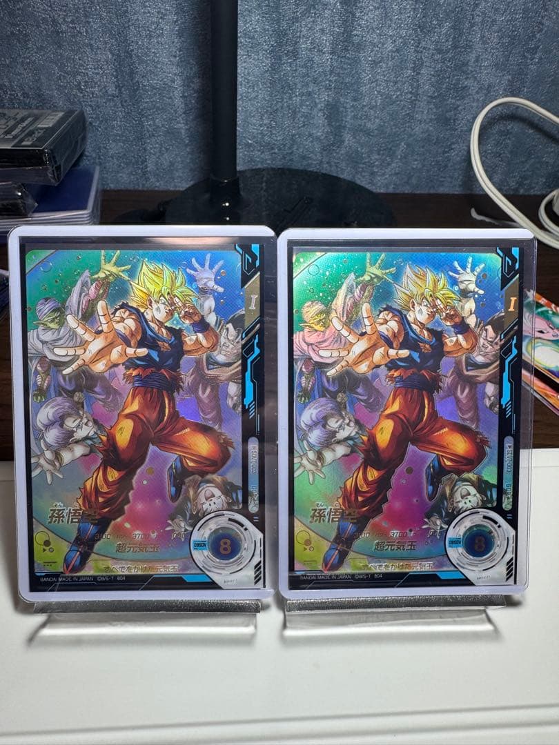 【極美品】sdv7-003 孫悟空パラレル2枚 元気玉パラレル