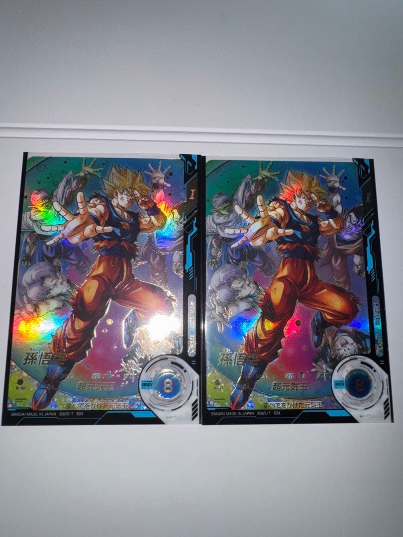 【極美品】sdv7-003 孫悟空パラレル2枚 元気玉パラレル