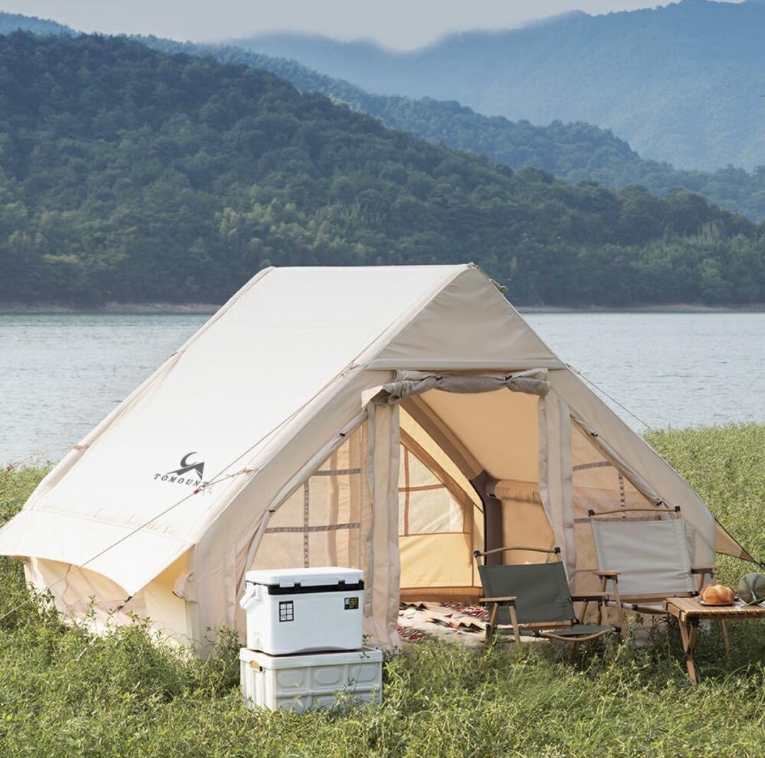 TOMOUNT インフレータブルテント エアーテント ロッジ型テント 簡単設営