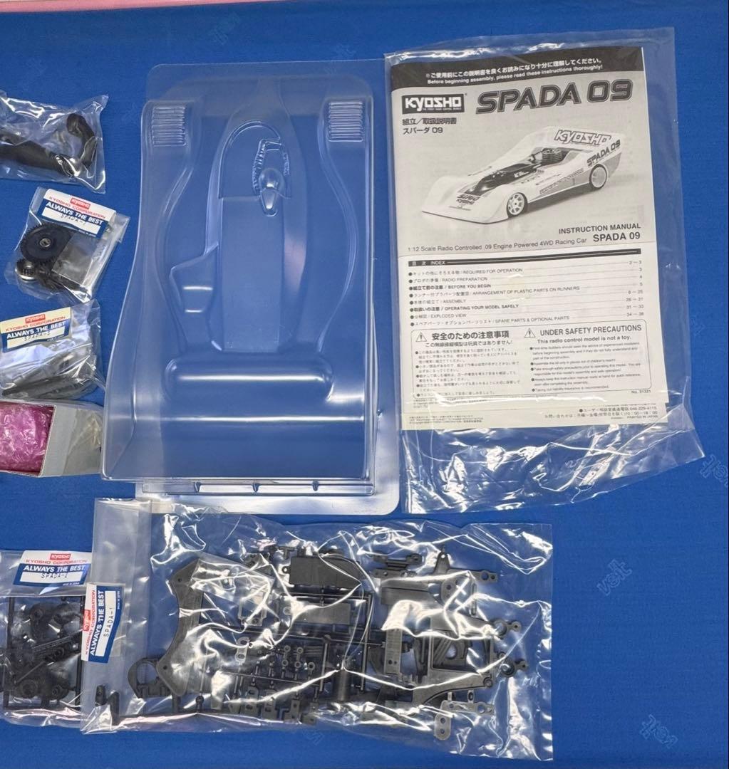新品 KYOSHO SPADA 09 RD-12EX Body Version