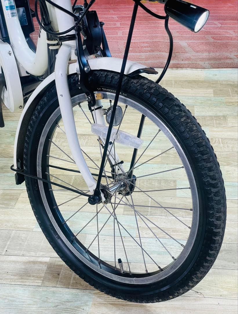 ZK3320 電動自転車 ブリヂストン ビッケ 子供乗せ 20インチ 送料無料