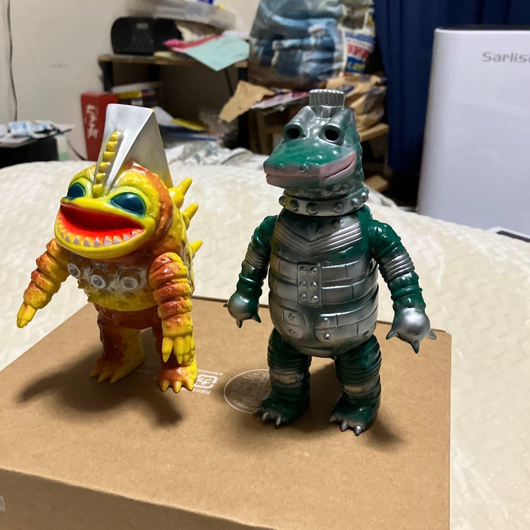 キャプテンウルトラ　ビニパラベビー　バクトン 1999&改造バンデラー2000