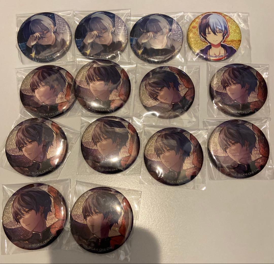 プロセカ 青柳 冬弥 グリッター 缶バッジ グリ缶