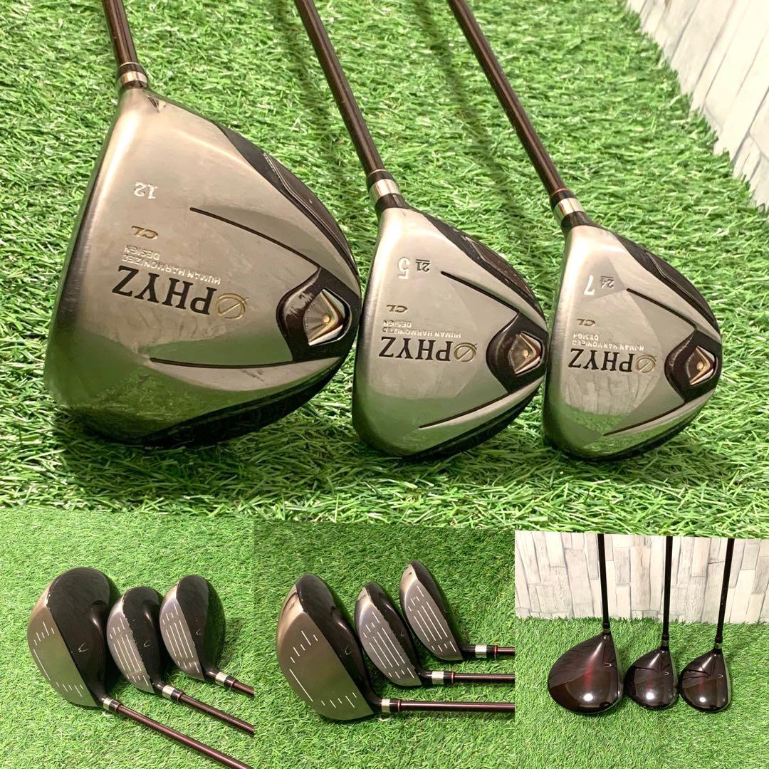 希少ミニー＆SRIXONバッグ付 ブリヂストン PHYZ レディースゴルフセット