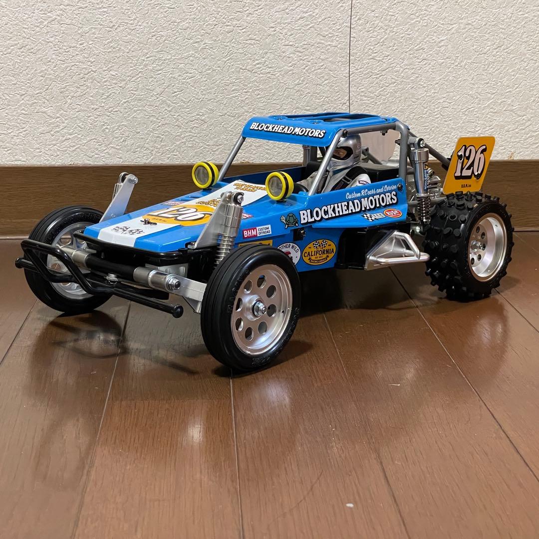 タミヤ　ワイルドワンオフローダー　BLOCKHEAD MOTORS