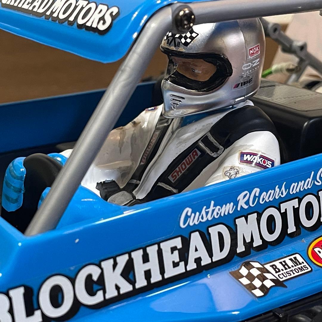 タミヤ　ワイルドワンオフローダー　BLOCKHEAD MOTORS