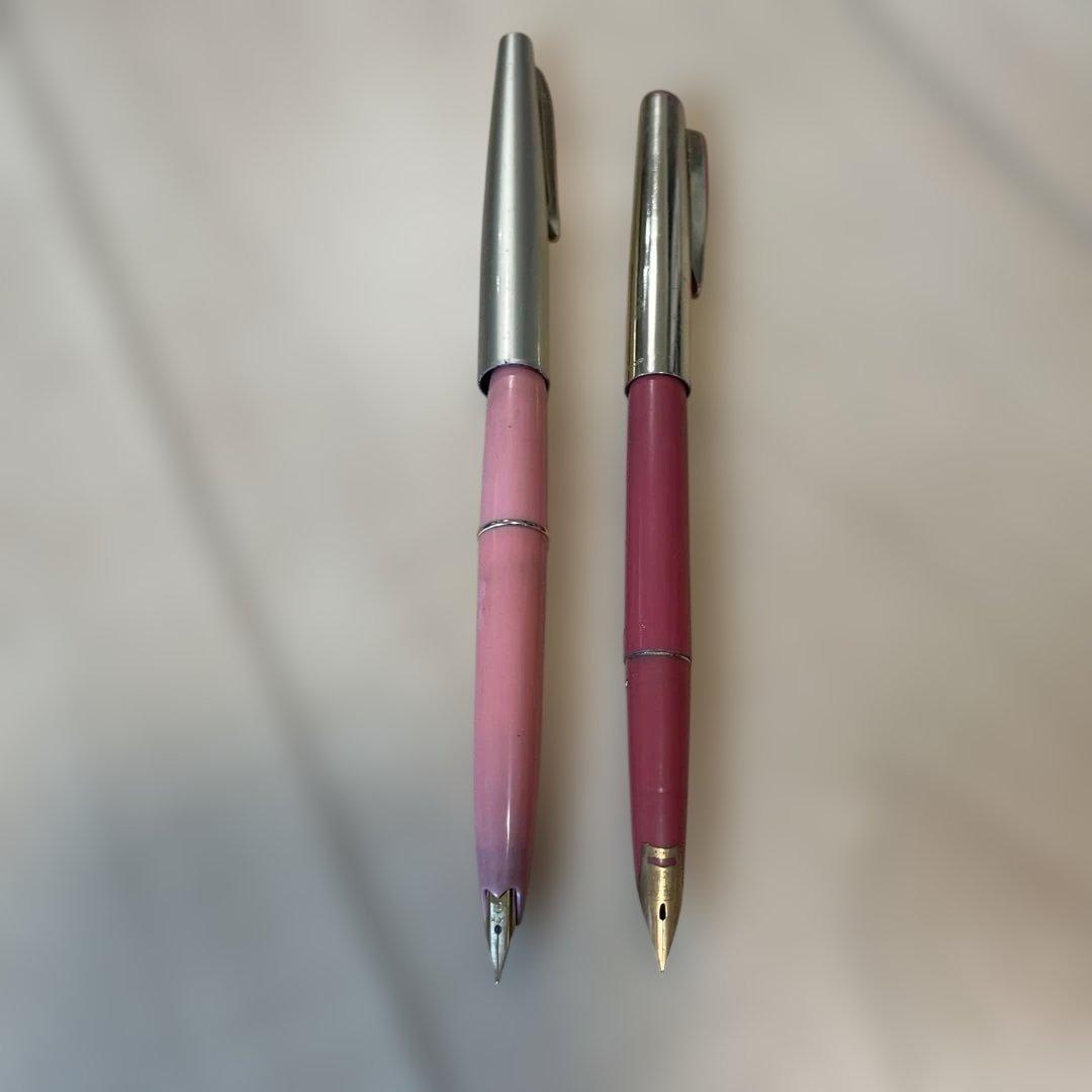 14K SAILOR &14K PLATINUM 万年筆ヴィンテージレトロ 。0