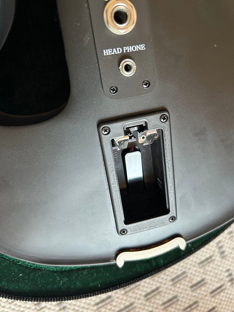 美品 Hallstatt ハルシュタット エレキバイオリンCV-210Eブラック