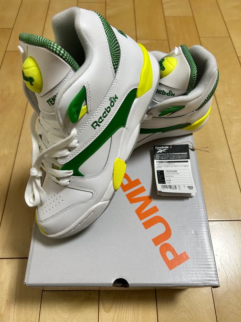 未使用Reebok コートヴィクトリーポンプ　26.5センチ