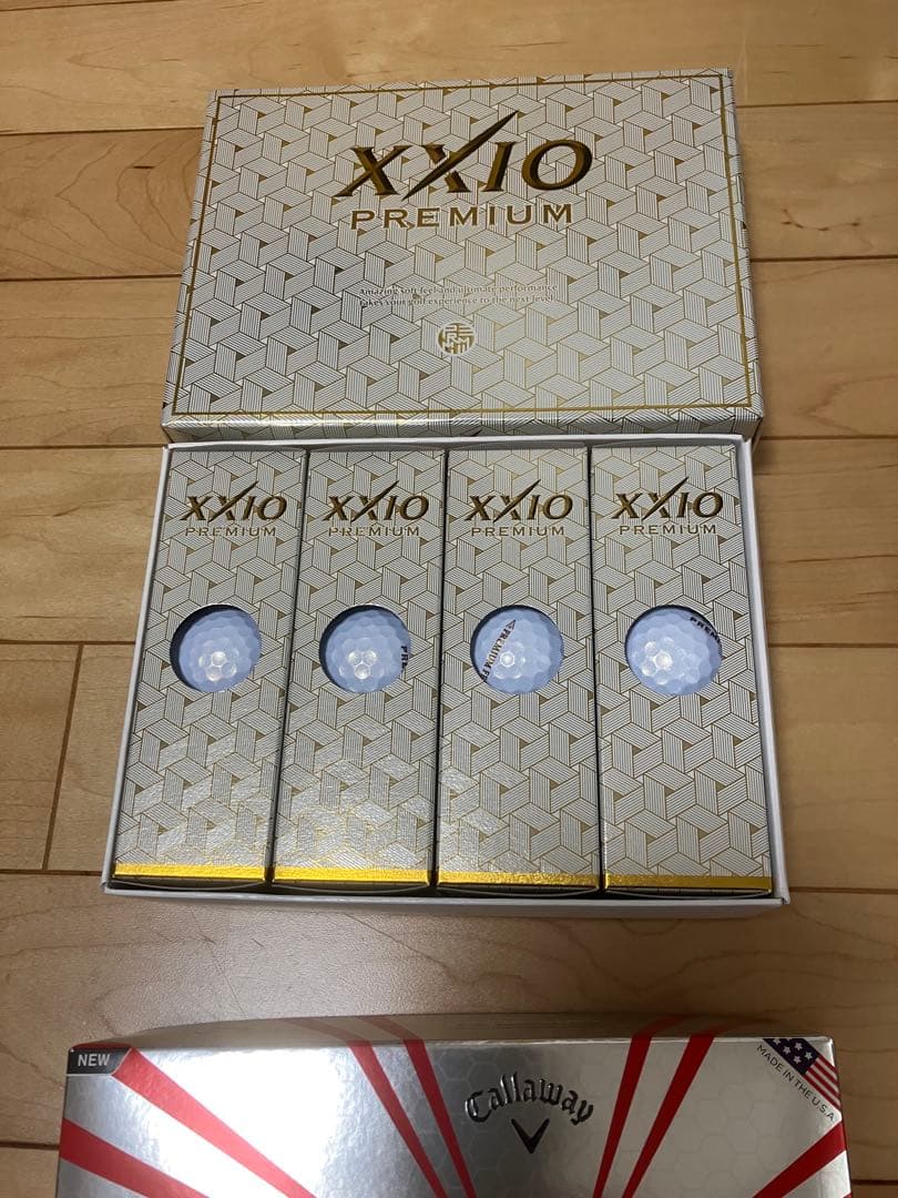 XXIO Callaway Srixon ゴルフボール12球×3セットと3球