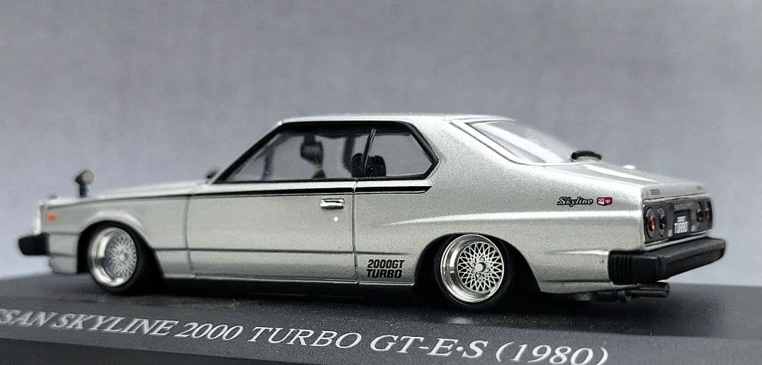 1/43　スカイライン改　ジャパン2Dr　SSRメッシュ アルミ製　深リム