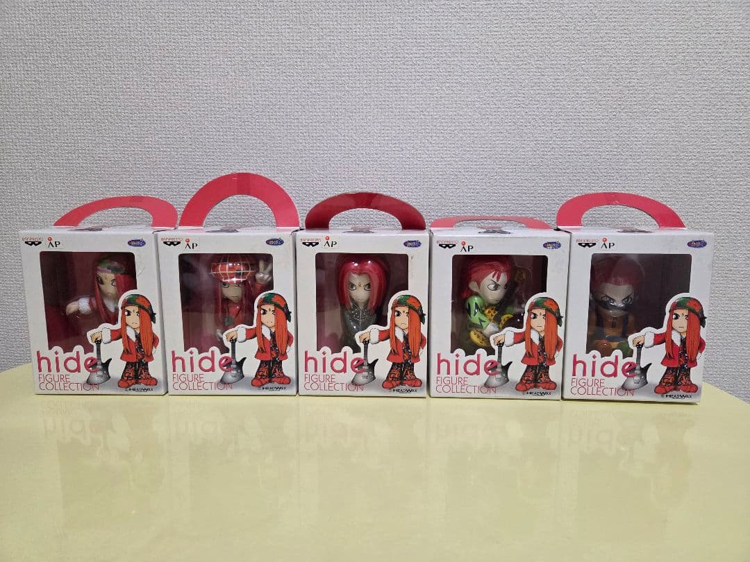 【未開封】X JAPAN hide フィギュア コレクション 5体セット