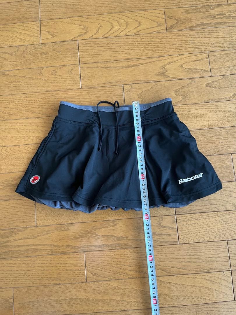 【新品/未使用】バボラ　テニスウェア上下 Mサイズ 黒/グレー