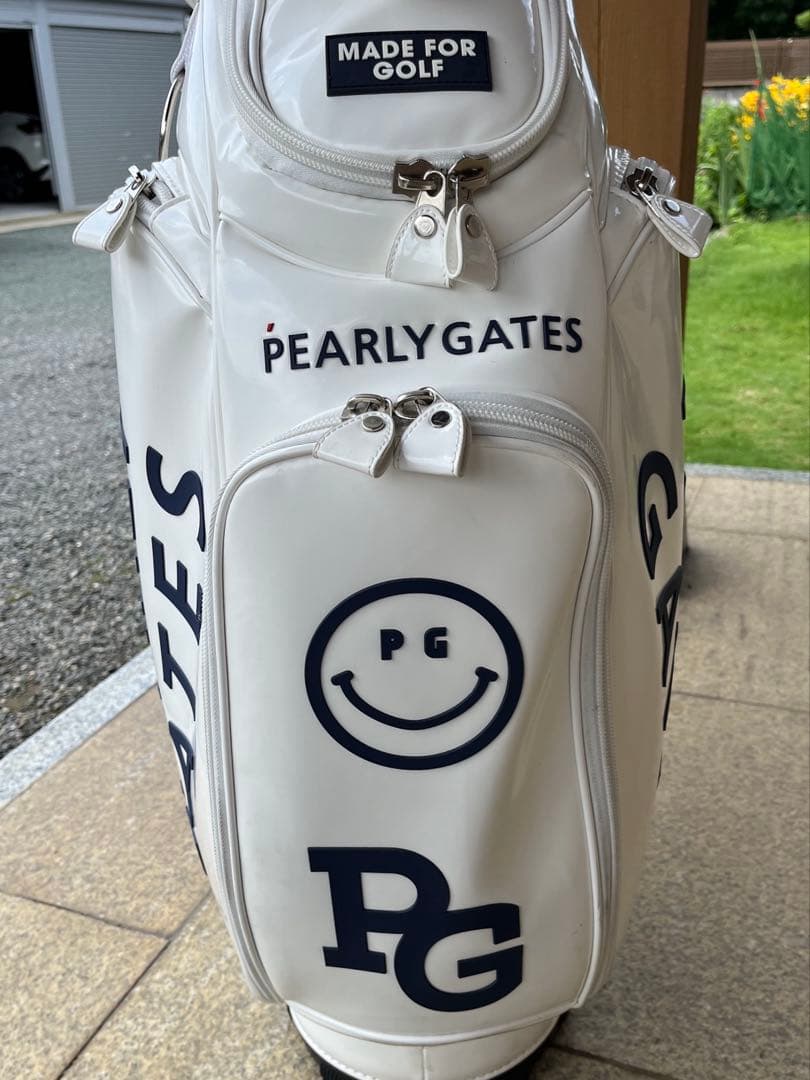 パーリーゲイツ キャディバッグ 白