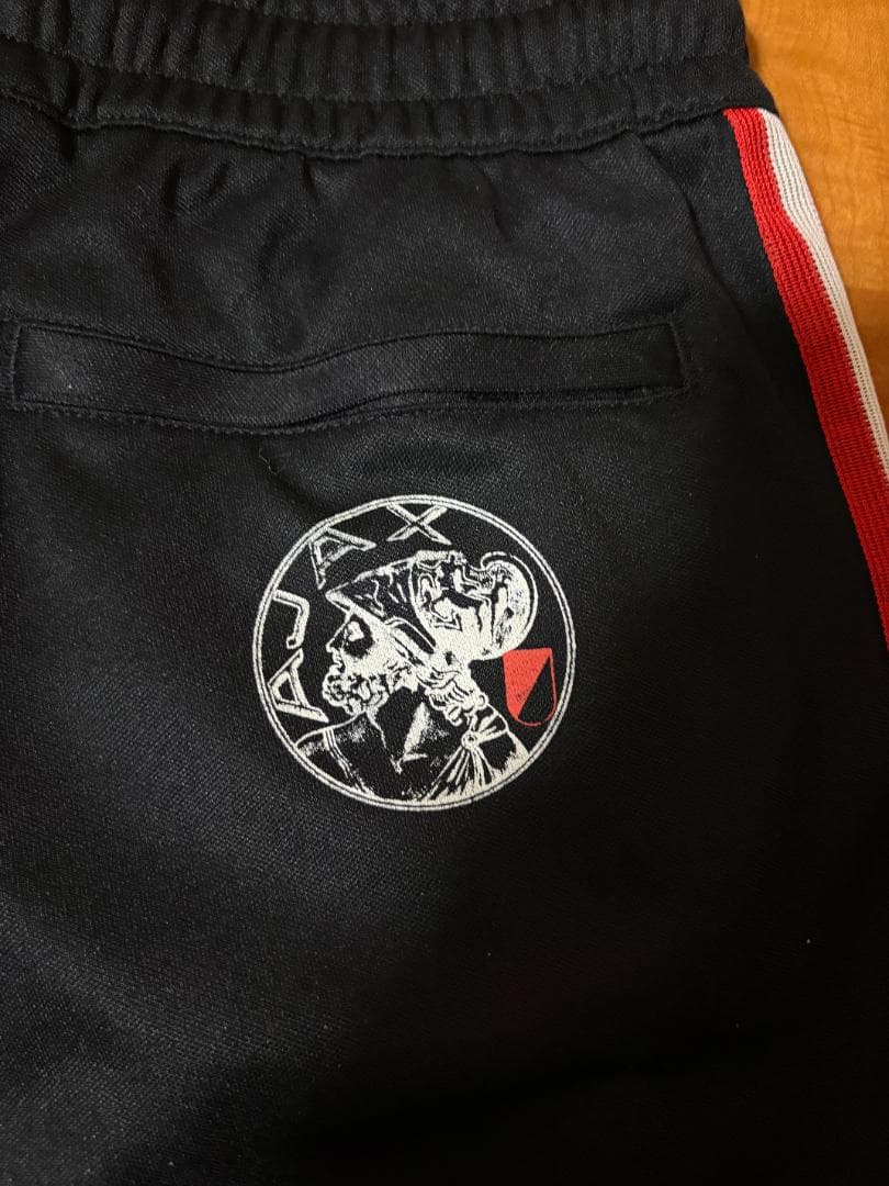 レア　adidas 　AJAX ジャージ 黒/赤　アヤックス　上下セット